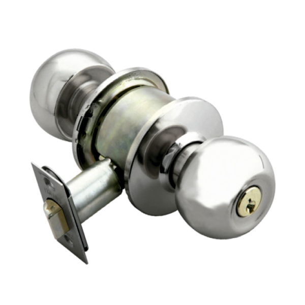 Cerradura para puerta de pomo baño