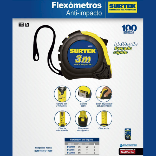 Flexómetro anti-impacto - Image 2