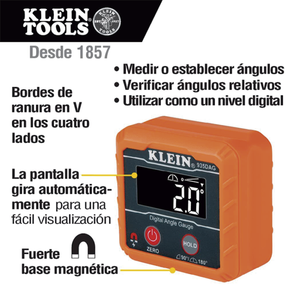 Nivel de ángulos manual de alta precisión - Image 3