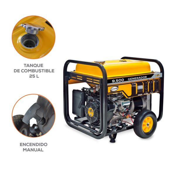 Generador a gasolina Evans - Image 3