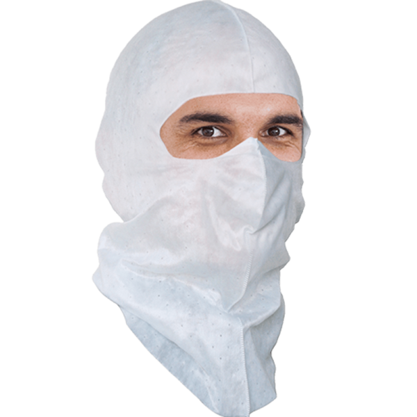 Capucha para protección de rostro